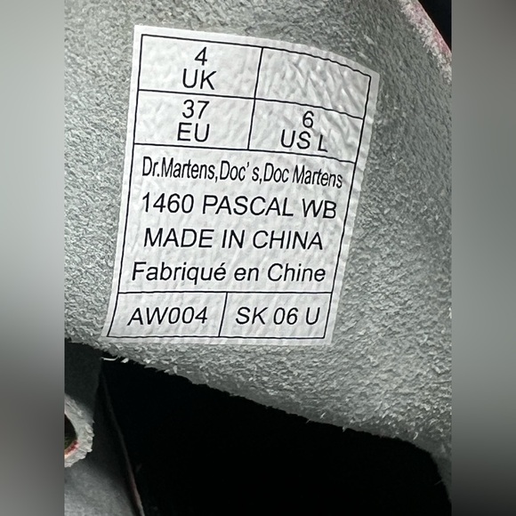 RARE Dr Martens 1460 Pascal Wild Botanics Floral Boots - Picture 10 of 10